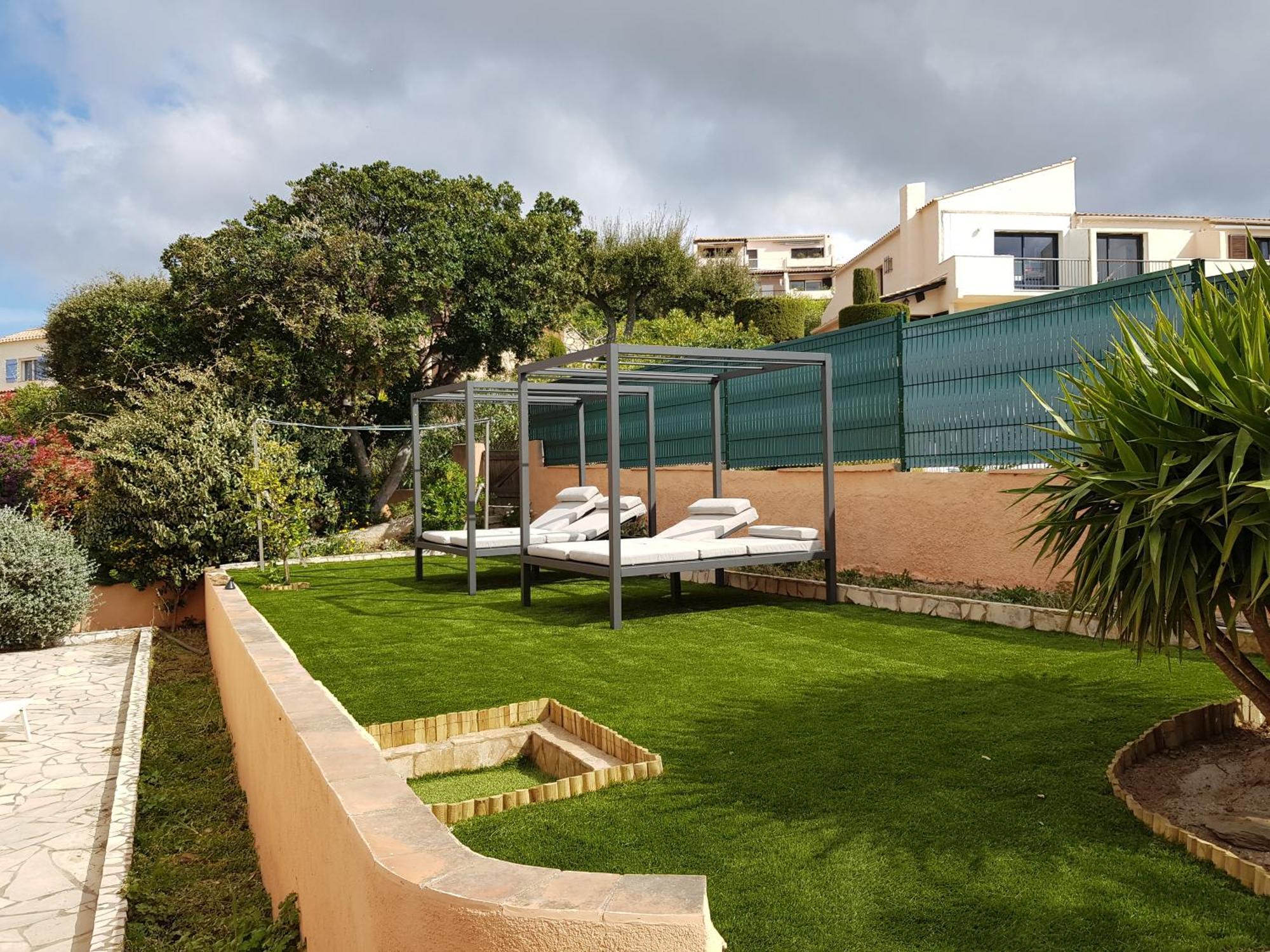 Villa Mit Grossartigem Panoramablick Auf Das Meer Und Direkt Am Pool Ла Круа-Вальме Экстерьер фото